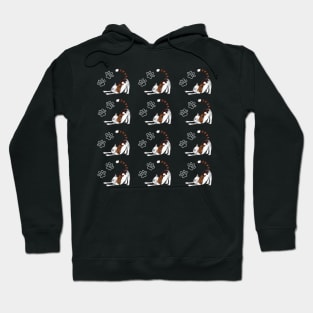 Cute cat pattern for cat lovers Hoodie